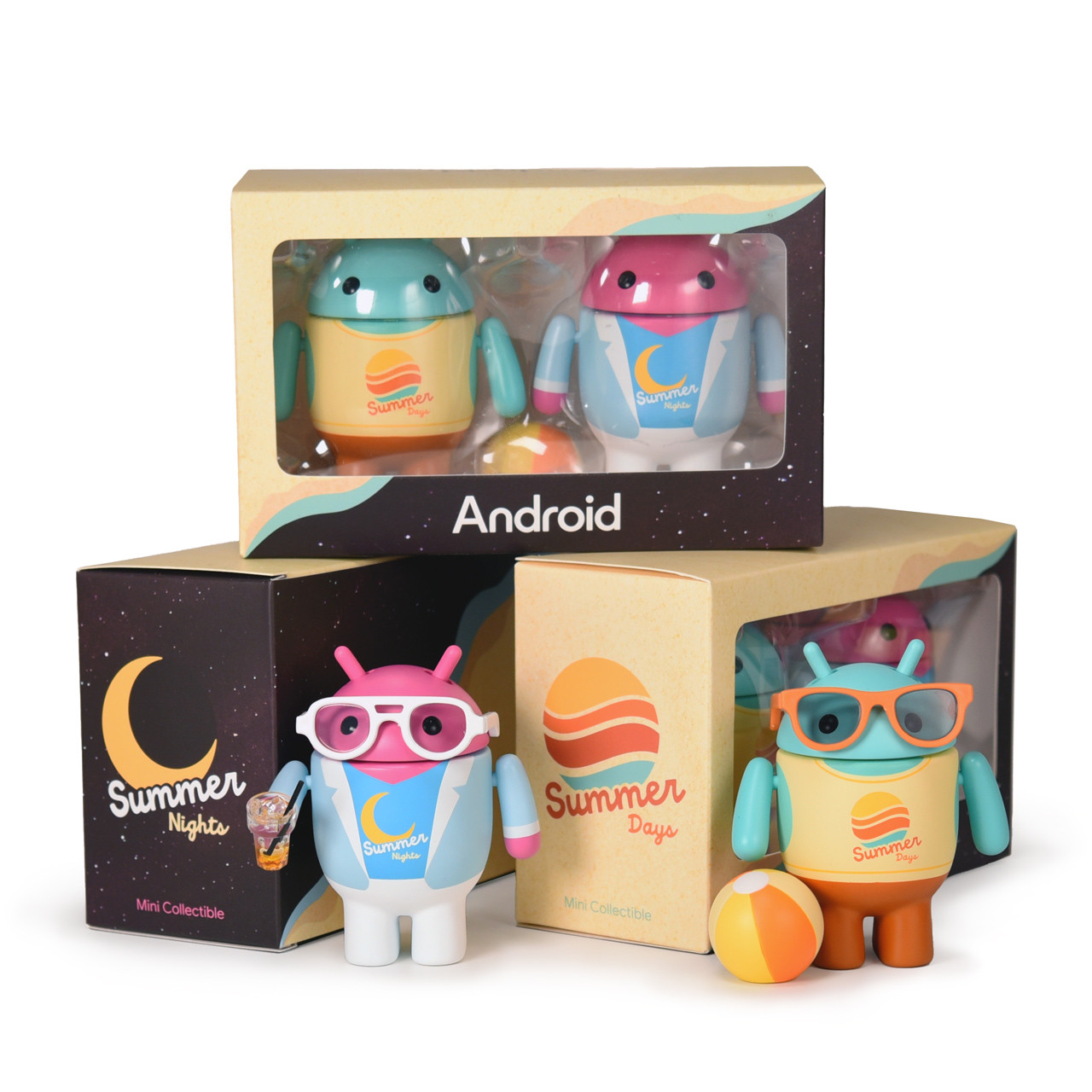 Android Mini Collectible - Summer Days & Nights - Dead Zebra, Inc Shop
