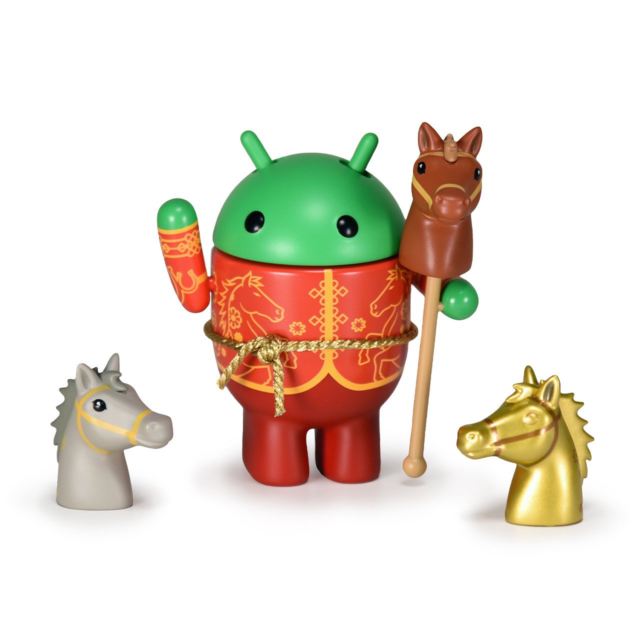 Android Mini Collectible - Year of the Horse - Dead Zebra, Inc Shop