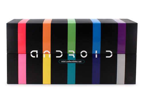 Android Mini Rainbow Set