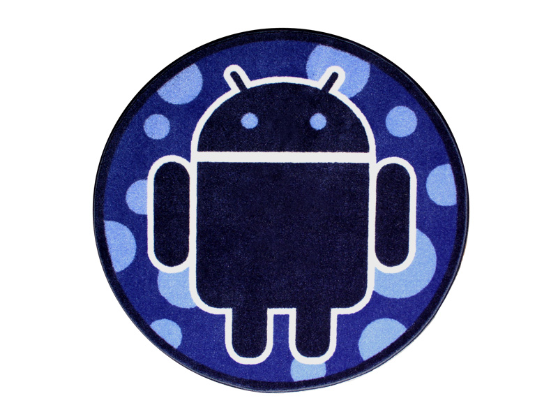 Android Foundry Bubble Bot Rug