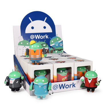 Android mini collectible figures Android @Work career worker theme series