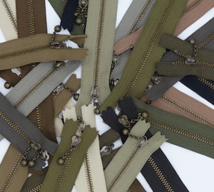 5" Zippers 5" Zippers