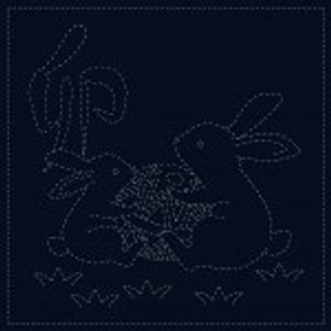 Sashiko Rabbits Sashiko Rabbits