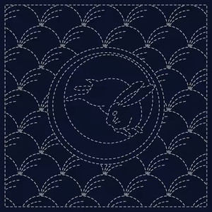 Sashiko Tsuki-Ni-Usagi Sashiko Tsuki-Ni-Usagi