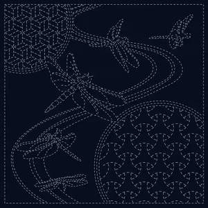 Sashiko Dragonfly Sashiko Dragonfly