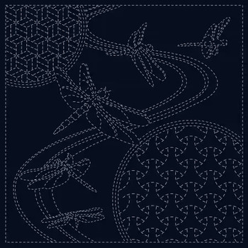 Sashiko Dragonfly