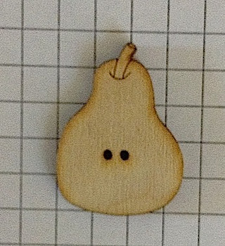 Large Pear. Each square is 1/4".