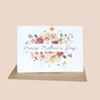 Floral mothers day card