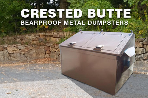 Crested Butte Metal Dumpsters