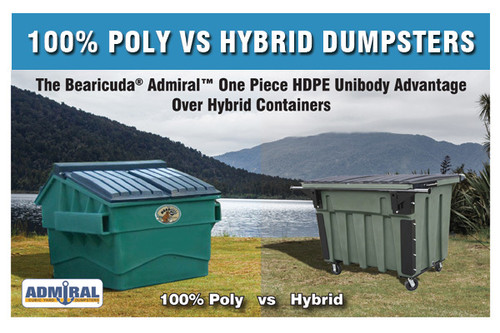 Poly vs Hybrid Dumpsters