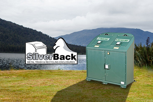 Silverback Metal Can Storage