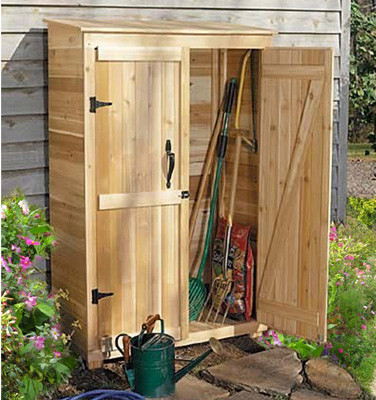 Sag Harbor 4' x 2' Western Red Cedar Garden Chalet