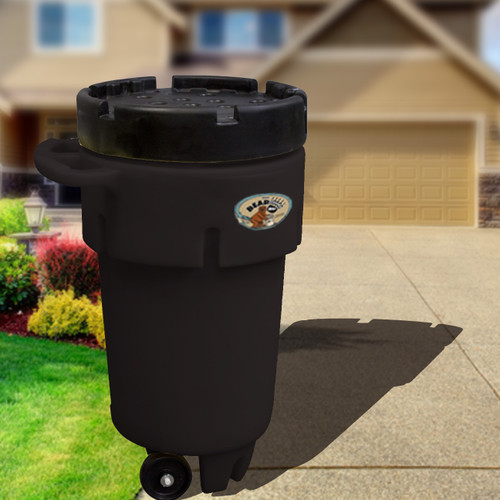 BEARICUDA FORTRESS 50 GALLON MOBILE CONTAINER W/ SCREW TOP