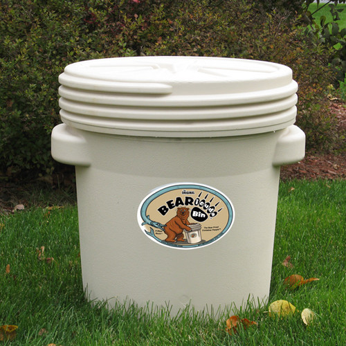 Basic 20 Gallon bear-resistant screw top trash can
