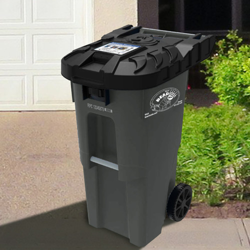 35 -Gallon Bearicuda Stealth Bear-Resistant Trash Can