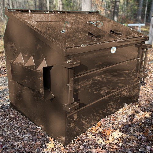 Guardian 2 Cubic Yard Bear Proof Steel Front Load Dumpster