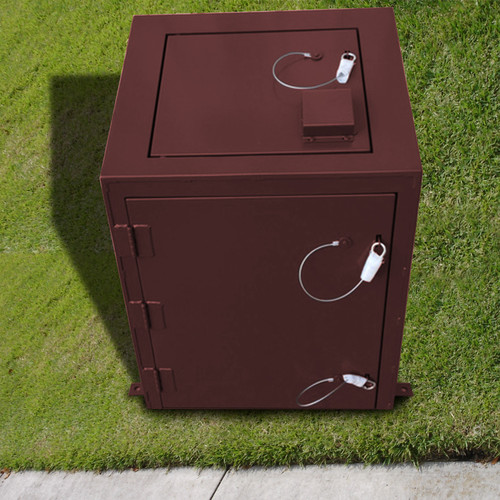 Highlander Bearproof Single Can Trash Locker For 32 Gal Bins