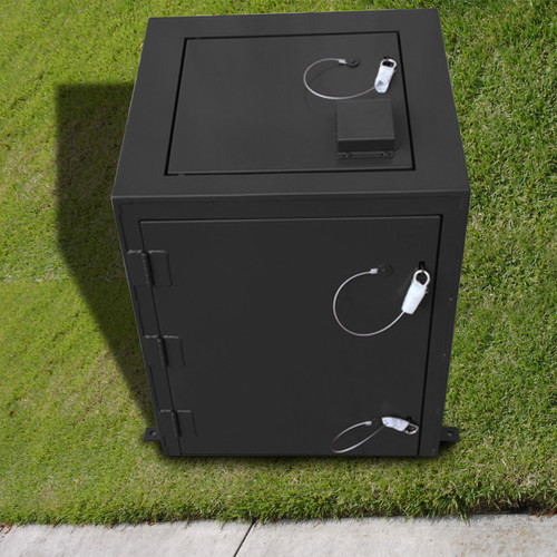 Highlander Bearproof Single Can Trash Locker For 32 Gal Bins