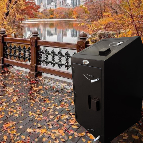 Highlander 95 Gallon Bear Trash Locker Large  - 1 DOOR TOP, 1 BOTTOM