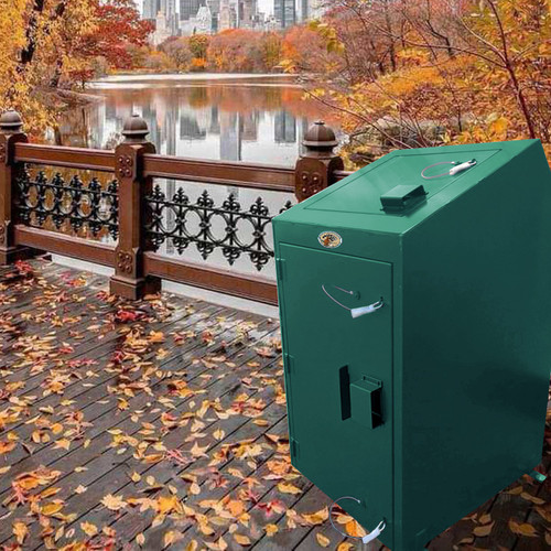 Highlander 95 Gallon Bear Trash Locker Large  - 1 DOOR TOP, 1 BOTTOM
