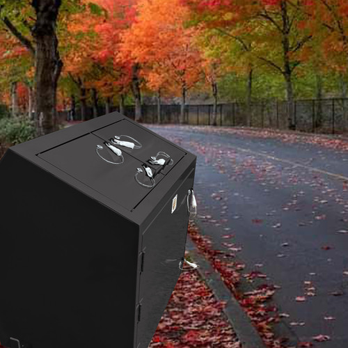 Highlander double 32 gallon bearproof trash locker