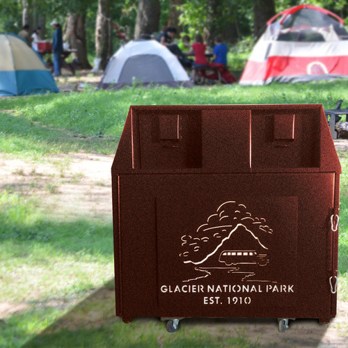 Jackson Peak 2 Top Refuse Doors and 1 Bottom service door