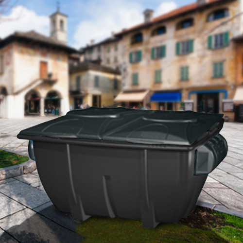 'Armada' 2 Cu. Yd Plastic Recycling and Trash Dumpster