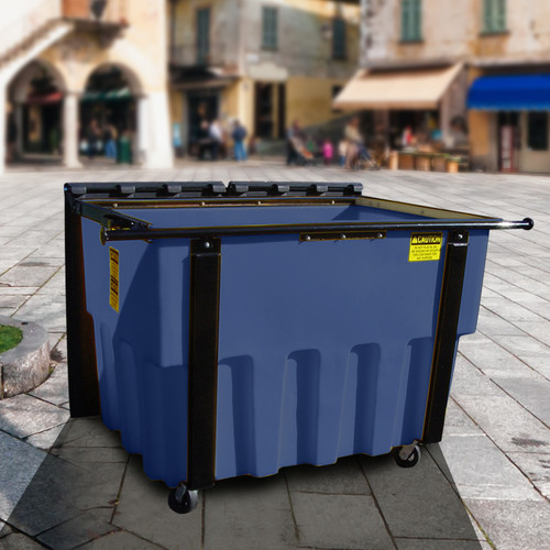 Commander 2 Cu. Yd. Rear Load Plastic Dumpster