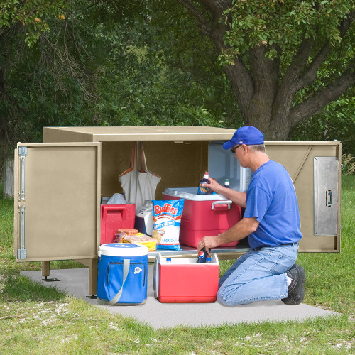 Ranger Bear-Resistant Food Storage Locker - 2-door, 25 Cu ft