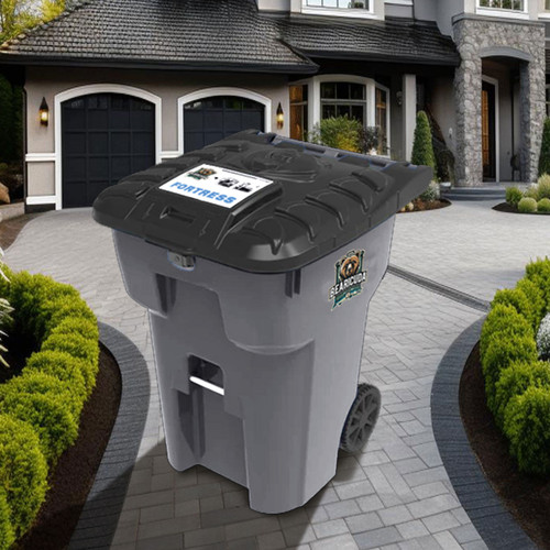 Fortress 95-Gallon Fully Automated Bear-Resistant Trash Can Cart