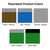 Color Options for Razorback Metal Trash Can Storage Enclosure