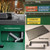 Razorback Metal Dual Trash Can Storage Enclosure feature and options