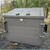 Brown Guardian 8 Cubic Yard Bear Proof Steel Front Load Dumpster