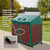 Alps Bearproof Trash locker optional  paddle latch (top and bottom doors)