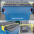 Admiral poly dumpster manual lock bars