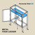 Horizontal shelf for for Whistler Bear Resistant Food Storage Locker