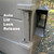 Brown Auto lid lock release for Guardian Bear Proof Steel Front Load Dumpsters