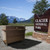Brown Guardian 3-Cubic Yard  Bear Proof Rear-Load Dumpster at A National Park