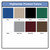 Color Chart for Highlander Alps Bearproof Single Trash Locker