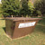 Brown Guardian 4 Cu. Yd. Bear Proof Steel Rear Load Dumpster