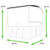 'The General' 8 Cu. yd. Plastic Front Load Dumpster Flat Top