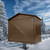 Gatekeeper Bear Resistant Metal Trash Can Enclosure On Pedestal