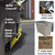 Admiral poly dumpster optional cable hook, trunnion bar