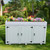 Secret Potter 3-Door Wooden Enclosure / Decorative Planter, 27" D