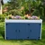 Blue Secret Potter 3-Door Wooden Enclosure / Decorative Planter