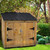 New Englander Rustic Wooden Storage Bin - Pine