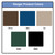 Color chart for Ranger Bear-Resistant Food Storage Locker