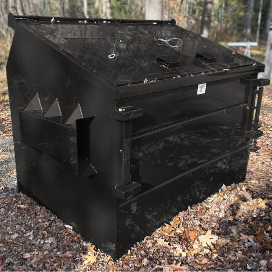 Guardian 2 Cubic Yard Bear Proof Steel Front Load Dumpster