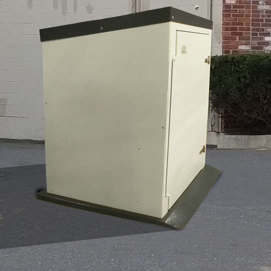 Razorback Large Metal Trash Can Storage Bin for 65/95 gal Can