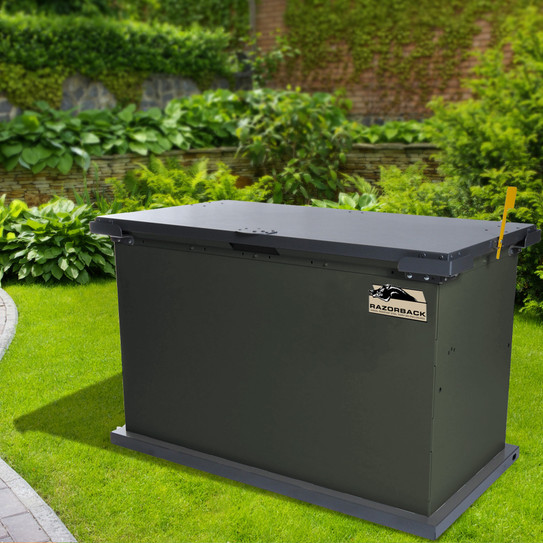 Razorback Bear Storage Trash Enclosure-Medium